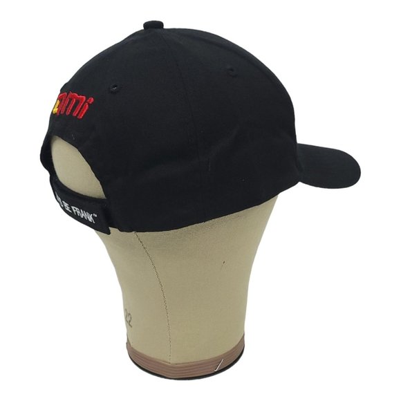 QMI Million Mile Maintenance Strapback Cap Trucker Baseball Hat Lets Be Frank - Picture 9 of 12